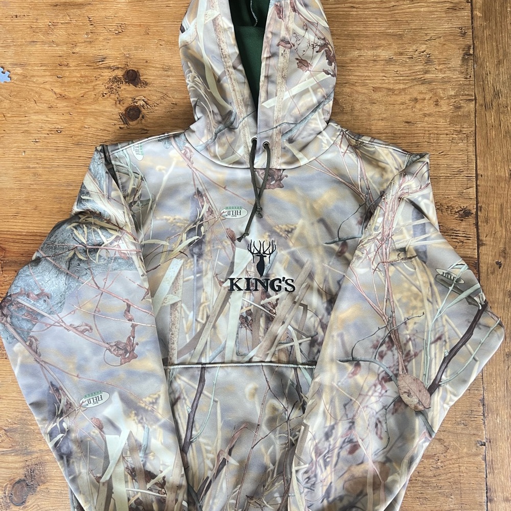 Kings Camo Field Shadow Hoodie size S